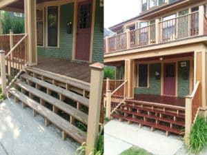 Deck refinishing project by The Repairman